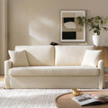 Farmhouse Slipcovered 3‑Seater Linen Sofa
