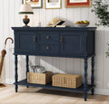 Retro Storage Console Table for Entryway